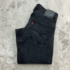 エジプト製　リーバイス505　デニムパンツ　W30　ブラック　スミクロ　古着