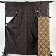 振袖 身丈168cm 裄丈65cm M 袷 花車 波 金彩 ぼかし ピンク 正絹 秀品