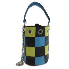 デルフィンデルフォン DELPHINE DELAFON チェーン ショルダーバッグ ハンド 巾着 ブラック ■TC