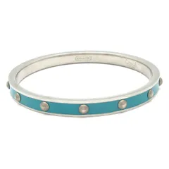 COACH(コーチ) バングル - シルバー×ライトブルー