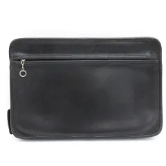 コーチ COACH オールドコーチ セカンドバッグ クラッチバッグ レザー USA製 ブラック ■GY99