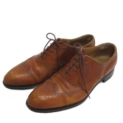 リーガル REGAL ビジネスシューズ メダリオン ブラウン 24.5cm ■GY35