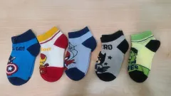 SUPERHERO キャラクター 子供用 靴下 5足 セット