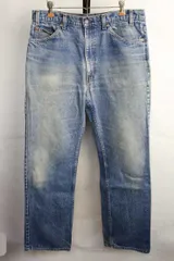 アメリカ製 1990年代 リーバイス Levi's 517 ブーツカット デニムパンツ W35 L31.5【古着】【中古】【メンズ】【レディース】【ヴィンテージ】 【ビンテージ】 90’s 90s 80’s 80sアメカジ  男性 女性 501 USA