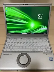 【ほぼ美品/累積1120時間】Panasonic Let’s note CF-SV8 Windows11 SSD256GB メモリ8GB Core i5 軽量 高速 パソコン ノートPC パナソニック レッツノート すぐ使える