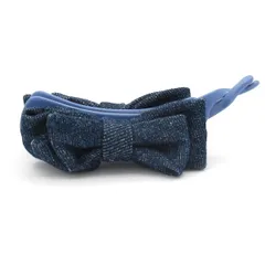 ALEXANDRE de PARIS(アレクサンドル ドゥ パリ) バレッタ美品  - ブルー リボン