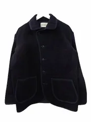 桃太郎ジーンズ MOMOTARO JEANS 刺し子 ジャケット インディゴ染め M カバーオール ダークネイビー