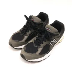 【中古A】NEW BALANCE ニューバランス 27.0cm メンズ スニーカー ML2002RB カーキ ブラック 中古A 古着