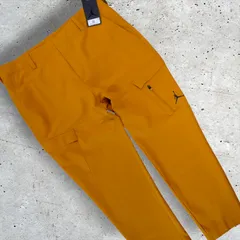 新品 JORDAN GOLF ストレッチパンツ マスタード メンズ