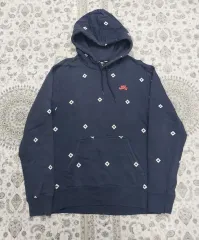 ナイキ SB ネイビー フードT M