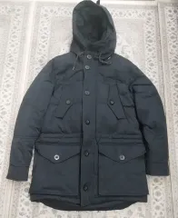 リーバイス ダークネイビー フード ダウン M