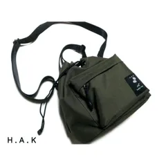 H.A.K 巾着 ショルダーバッグ 2WAY リサイクルポリエステル