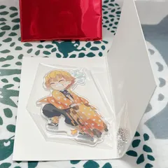 鬼滅の刃 劇場物販 ワールドツアー 描き下ろし みにきゃら アクリルチャーム 我妻善逸 善逸 柱稽古編 絆の奇跡 ランダム 特典 公式グッズ 正規品 アニプレックス ANIPLEX アクチャ アクキー 希少 レア ✨🌸📦