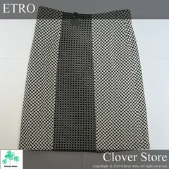 価格交渉お気軽にどうぞ！ 【極上美品Sランク】ETRO エトロ 膝丈タイトスカート IT38 Sサイズ グレーのサムネイル
