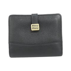 美品✨ MIU MIU アーカイブ 2002 チェーンウォレット がま口 箱完備 
