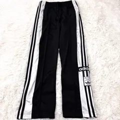 ブラックピンク着用 BLACKPINK着用 adibreak アディブレイク adidas アディダス トラックパンツ スリーストライプス ブラック 2512-424
