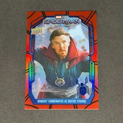 Benedict Cumberbatch / ベネディクト・カンバーバッチ 2023 Upper Deck Marvel Studios' Spider-Man No Way Home Ensemble Blue Achievement #E-7
