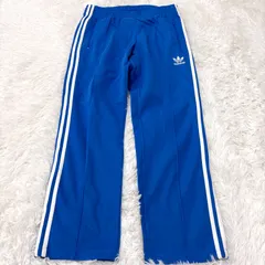 古着 adidas アディダス トラックパンツ スリーストライプス ブルー 2512-430