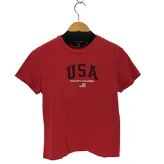 ポロスポーツラルフローレン POLO SPORT RALPH LAUREN 90s プリントクルーネックTシャツ レディース import：M 
