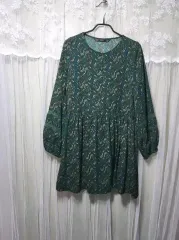 ザラ TRAFALUC LINE 独特 ベイズリー ONE PIECE