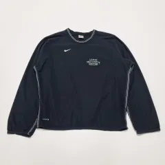 90S NIKE フリース ドリルトップ - XL ヴィンテージ ナイキ フリース スウェット