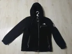 ザノースフェイス フリース フリース ブラック フードジップアップ 90