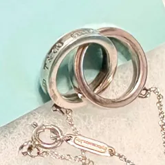 レア★Tiffany&Co. 1837 インターロッキング ネックレス