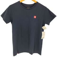 ☆海外限定!おしゃれロゴ THE NORTH FACEキャンプハートTシャツ S 