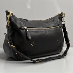 【美品】00s Archive 2WAY ラムレザーバッグ ショルダーバッグ 鞄 羊革 黒 Y2K