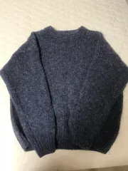 ネイビー色 ニット セーター（ヴィンテージ）