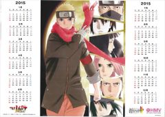 HMV 특전용 NARUTO THE MOVIE THE LAST B2 포스터