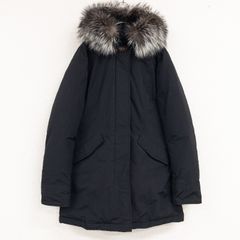 WOOLRICH ダウンコート ラクーンファー付 ブラック ダウンジャケット 