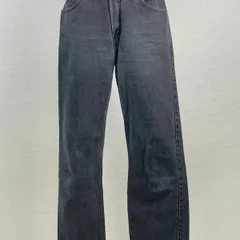 Levi’s リーバイス 505 ブラックデニム ジーンズ W30 L32 メキシコ製 レギュラーフィット　20260121-0001