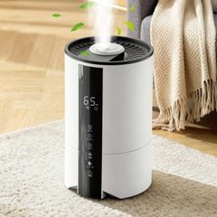 2025新モデル 5L大容量 上部給水式］加湿器 卓上 超音波自動湿度調整
