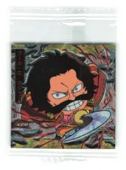 バンダイ にふぉるめーしょん ワンピース大海賊シールウエハース LOG.5/2671904 ゴール・D・ロジャー【SR】 6