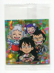 バンダイ にふぉるめーしょん ワンピース大海賊シールウエハース LOG.7/2700922 ワノ国大円団②【GR】 3