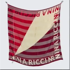 ニナリッチ nina ricci シルク 100% スカーフ