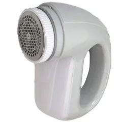 ファイン 目詰まりしにくい毛玉取り 替刃付き よくとれる 電池タイプ 毛玉クリーナー ワイドヘッド （グレー） FIN-1000GL