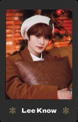 StrayKids 2023 Xmas POPUP STORE LeeKnow トレーディングカード A