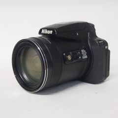 ニコン COOLPIX P900 ロゴ ストラップ 一眼レフ カメラ 黒 写真 - メルカリ