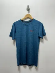 ナイキ ブルー 半袖 Tシャツ スウッシュ 機能性 M