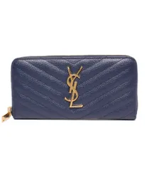 美品 サンローランパリ ラウンドファスナー長財布 358094 レディース SAINT LAURENT PARIS