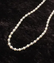 ロングネックレス SV パール 6.5-7.0mm レディース