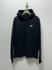 ナイキ ブラック WHO フードTシャツ 起毛 長袖 M