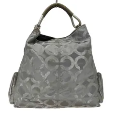 コーチ COACH CAMBRIDGE  モノグラム ロゴ総柄 ホーボーバッグ レディース 表記無 