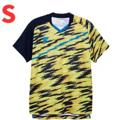 【新品・４０%割引】卓球 ゲームシャツ ユニフォーム V-GS902 S ヴィクタス VICTAS イエロー 黄色 31476 ユニホーム 331