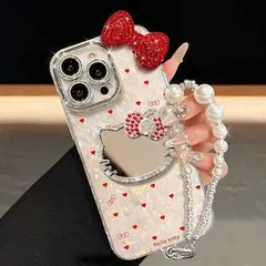 2026新品 かわいい キティ iphoneケース キティちゃん iPhone16/15/14