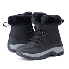 [kepglow] スノーブーツ メンズ レディース 撥水加工 防寒 冬ブーツ 軽量 滑り止め アウトドア 通学 コンパクト 収納 便利 0