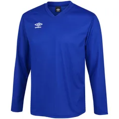 umbro(アンブロ) JR 長袖ゲームシヤツ サッカー ゲームシャツ J (uas6307jl-blu)、ブルー