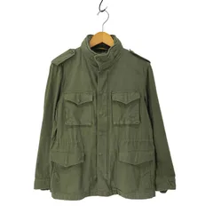ユナイテッドアローズグリーンレーベルリラクシング UNITED ARROWS green label relaxing 比翼ジップ ミリタリー フィールド ジャケット メンズ JPN：M 